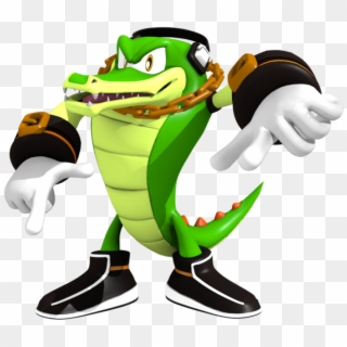 Vector Alligator Sonic Forces - Mmd Vector The Crocodile, HD Png Download
