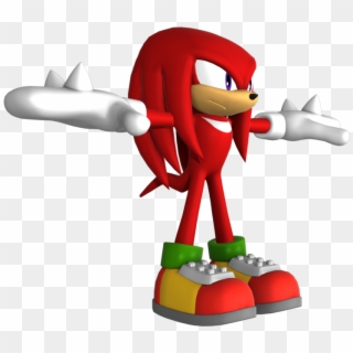 Download Zip Archive - Knuckles The Echidna Model, HD Png Download