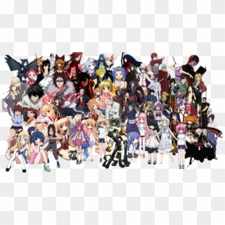 Characters Png For - All My Favorite Anime Characters, Transparent Png