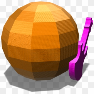 Sphere And Guitar - Sphere, HD Png Download