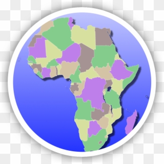 Africa Map Quiz 4 - Earth, HD Png Download