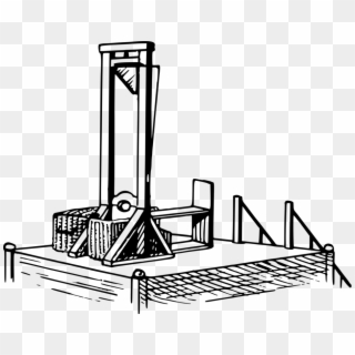 Guillotine Global Current Events Computer Icons Capital - French Revolution Guillotine Drawing, HD Png Download