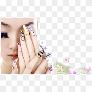Nail Manicure Clip Art - Nail Polish, HD Png Download
