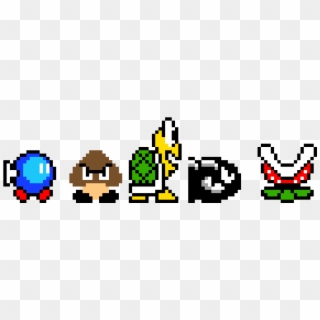 Set of Enemies Characters from Super Mario World Classic Video Game, Pixel  Design Vector Illustration Editorial Photo - Illustration of illustrative,  gaming: 239217756