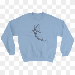 Whale Shark Sweatshirt - Sweater, HD Png Download