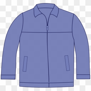 Jacket-vector - Draw A Simple Coat, HD Png Download