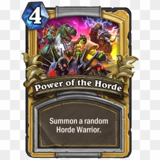 Blizzcon Power Of The Horde - Resurrect Hearthstone, HD Png Download