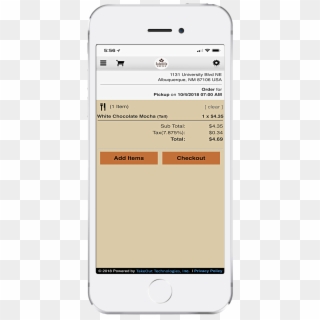 Iphone White Sat Checkout - Iphone, HD Png Download