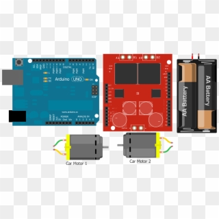 Arduino Motorshield Components - Text To Speech Module For Arduino, HD Png Download