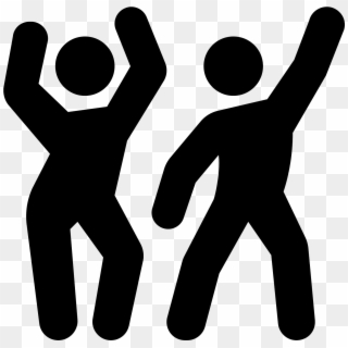 Party Filled Icon , Png Download - Exercise Dancing Clip Arts, Transparent Png