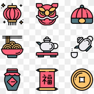 Awesome Chinese New Year Icons - Concert Icon Png, Transparent Png