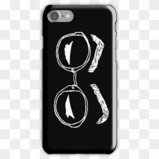 Doddleoddle Eyes-white Outline Iphone 7 Snap Case - Capinha De Celular Kpop Exo, HD Png Download