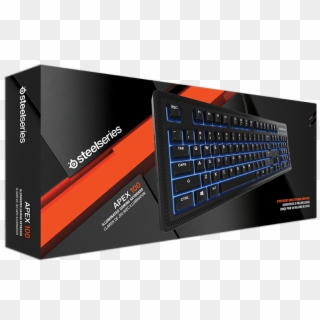 Products >keyboards >apex - Steelseries Apex 100 Keyboard, HD Png Download