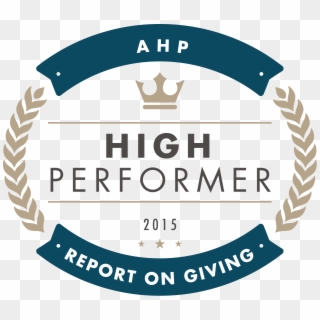 2015 Ahp Report On Giving High Performer - Regional Awards 2018 Cardiff, HD Png Download