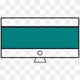 File - Monitor-icon - Svg - Circle, HD Png Download