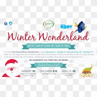 Winter Wonderland Portumna - Flyer, HD Png Download