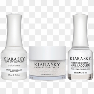 Kiara Sky 3in1 Dipping Powder Gel Polish Nail Lacquer - Love At Frost Bite Kiara Sky, HD Png Download