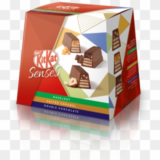 A Collection Of Delectable @kitkat Pieces In Three - Kit Kat Senses, HD Png Download