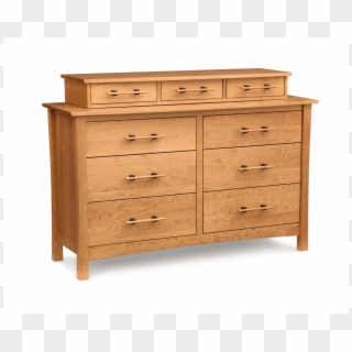 Monterey 6 Drawer Dresser And Accessory Case - Chest Of Drawers, HD Png Download