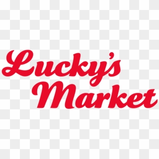 Lucky's Market 10% For Good Logo - Luckys Market Logo Png, Transparent Png