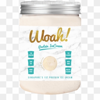 Woah Protein Ice Cream Is Smooth, Creamy In Texture - Spread, HD Png Download