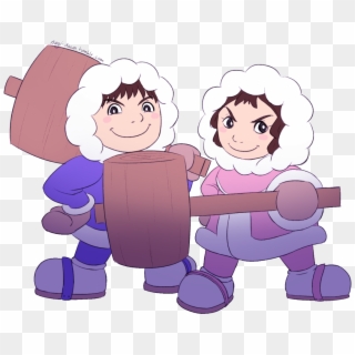 Ice Climbers Drawing For Successfully Wobbling My Boyfriend - Cartoon, HD Png Download