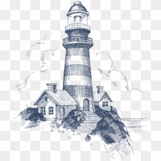 Фотки Lighthouse Clipart, Wood Burning Patterns, Views - Cocktail Party Save The Date, HD Png Download