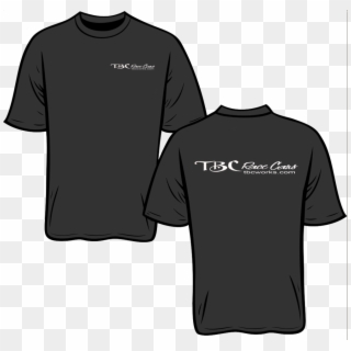 Tbc Race Cars Black Copy - Uniform T Shirt Black Design, HD Png Download