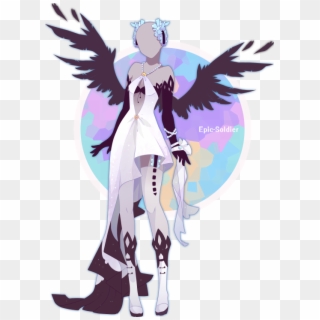Anime Angel Png - Cute Anime Fairy Outfits, Transparent Png