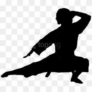 Free Png Karate Silhouette Png - Karate Silhouette Png, Transparent Png