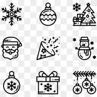 Christmas - Design Vector Icon, HD Png Download