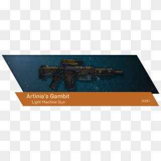 Artinia's Gambit - Firearm, HD Png Download