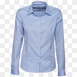 H & Frost Green Bow 01 Ladies Shirt In Sky Blue, HD Png Download