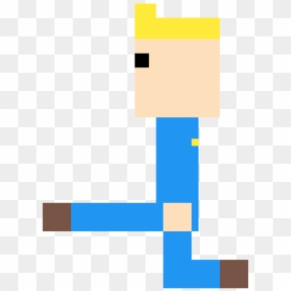 Vault Boy Walk - Graphics, HD Png Download