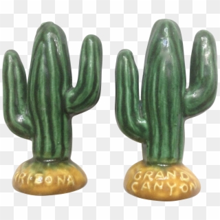 Vintage Saguaro Cactus Southwestern Ceramic Salt And - Salt And Pepper Cactus Grand Canyon On Pepper, HD Png Download