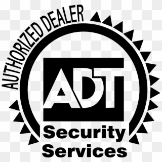 Adt Logo Black And White - Adt Security, HD Png Download