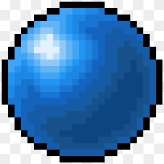 Esfera Azul - Pixel Art Planet Png, Transparent Png