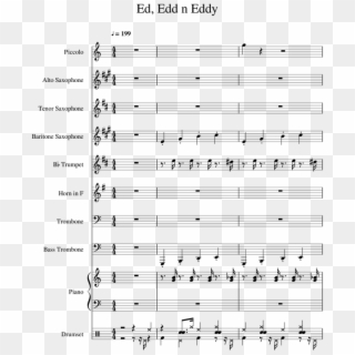 Ed, Edd N Eddy - Sheet Music, HD Png Download