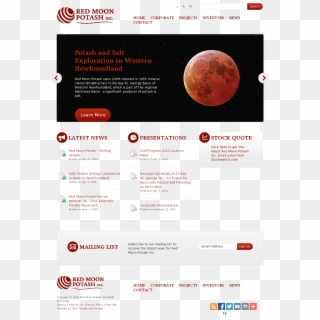 Red Moon Potash Competitors, Revenue And Employees - Eclipse, HD Png Download