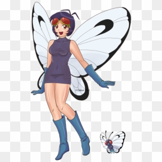 Pokemon Butterfree , Png Download - Pokemon As Human Butterfree, Transparent Png