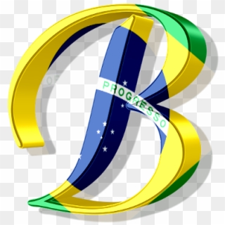 Bandeira Do Brasil Png, Dia Da Bandeira, Decoração - Alfabeto Bandeira Brasil, Transparent Png