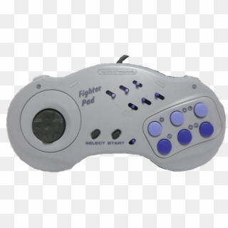 Super Nintendo Asciiware Fighter Pad 4930 Controller - Game Controller, HD Png Download