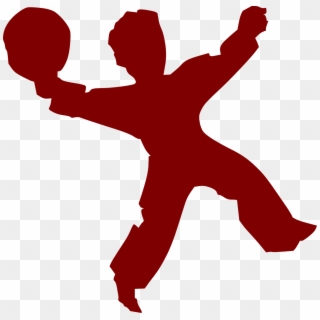 Kids Jumping Silhouette Clipart, HD Png Download