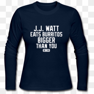 Burritos J - Long-sleeved T-shirt, HD Png Download
