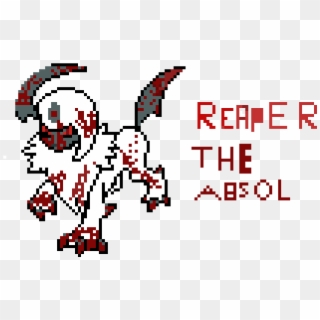 Reaper The Absol - Absol Pixel Png, Transparent Png