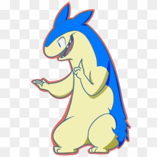 Typhlosion - Cartoon, HD Png Download