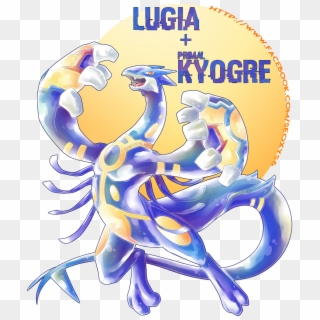 Seoxys On Twitter - Lugia Kyogre, HD Png Download