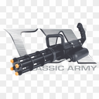 Classic Army M132 Micro Minigun Hybrid Power, Green - Classic Army, HD Png Download