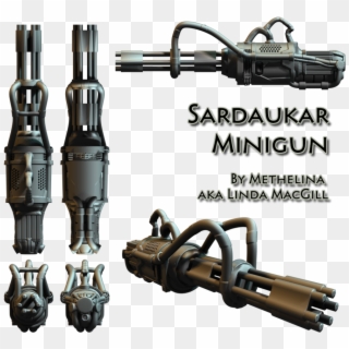 Sardaukar's Minigun - Rifle, HD Png Download