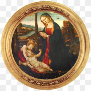 Painting Madonna With Saint Giovannino, HD Png Download